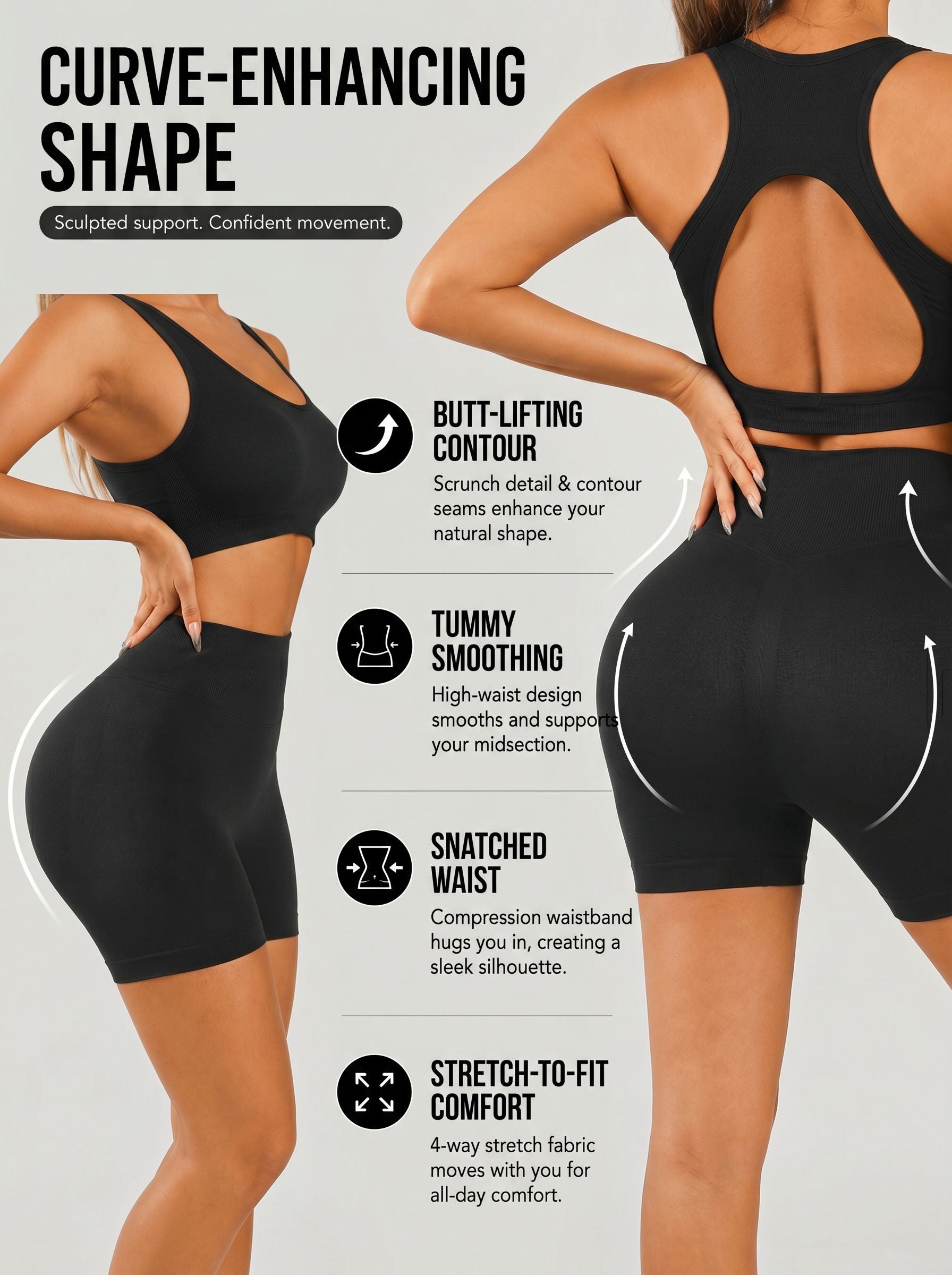 Seamless High Waisted Yoga Set