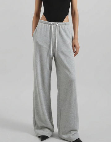 Cotton Barrel Leg Pants