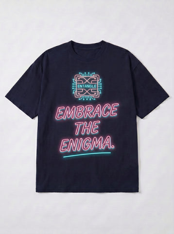 Oversized Graphic Neon Print T-Shirt