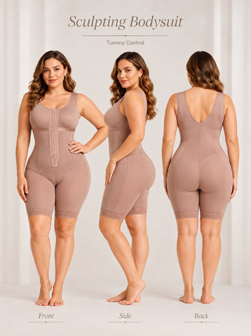 Seamless Tummy Control Body Shaper Romper