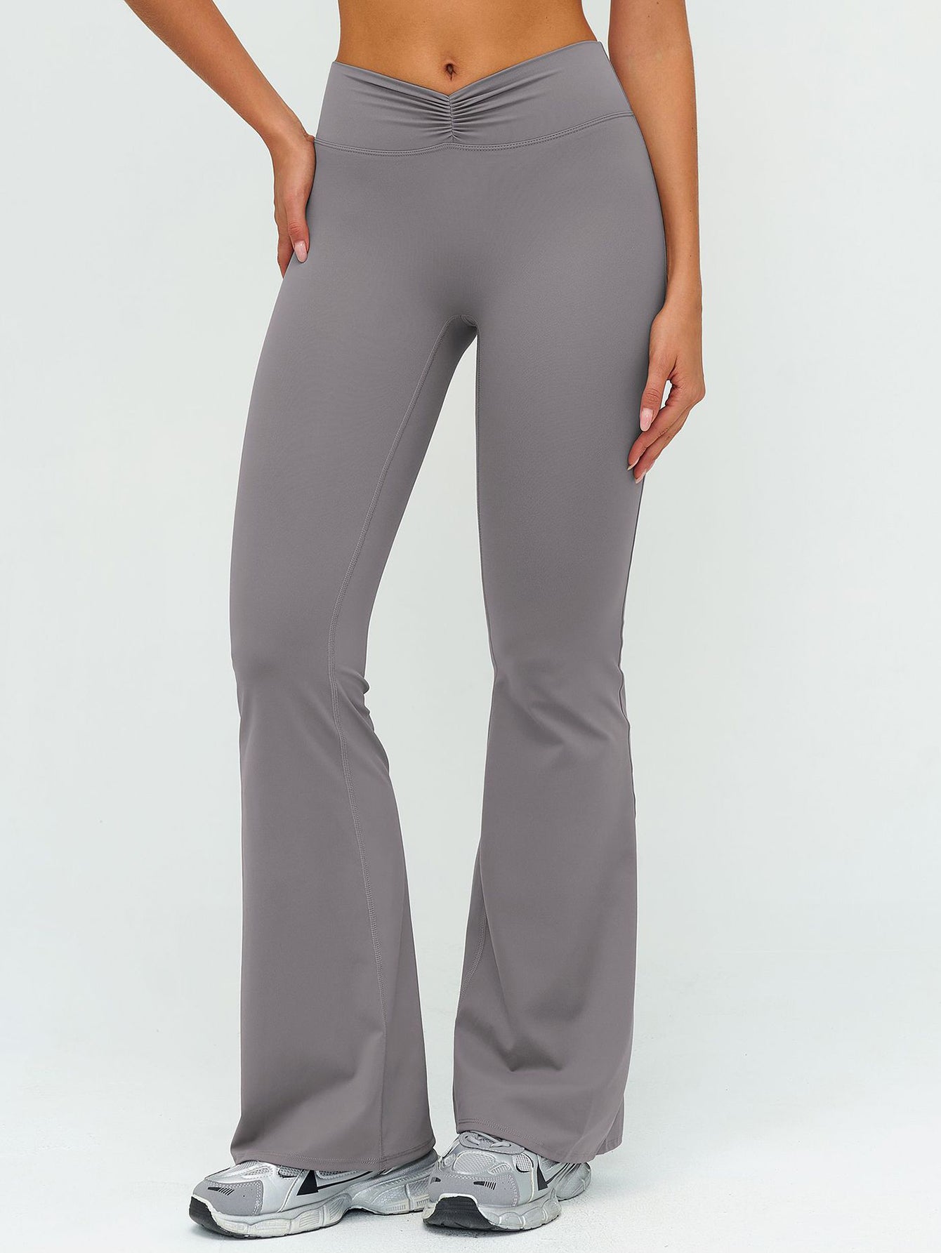 Buttery Soft V Waist Flare Leggings