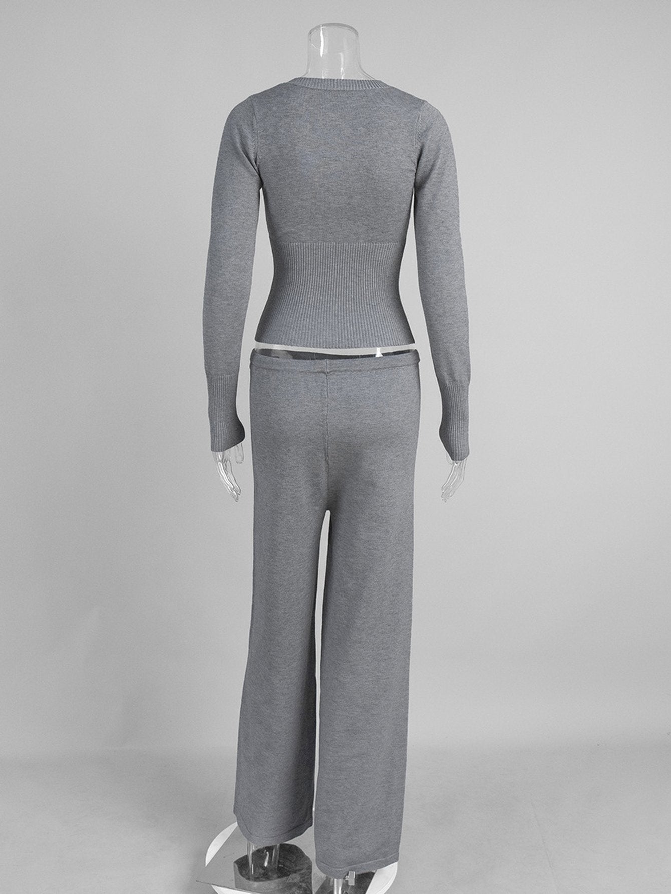Cozy Ribbed Knit Lounge Set