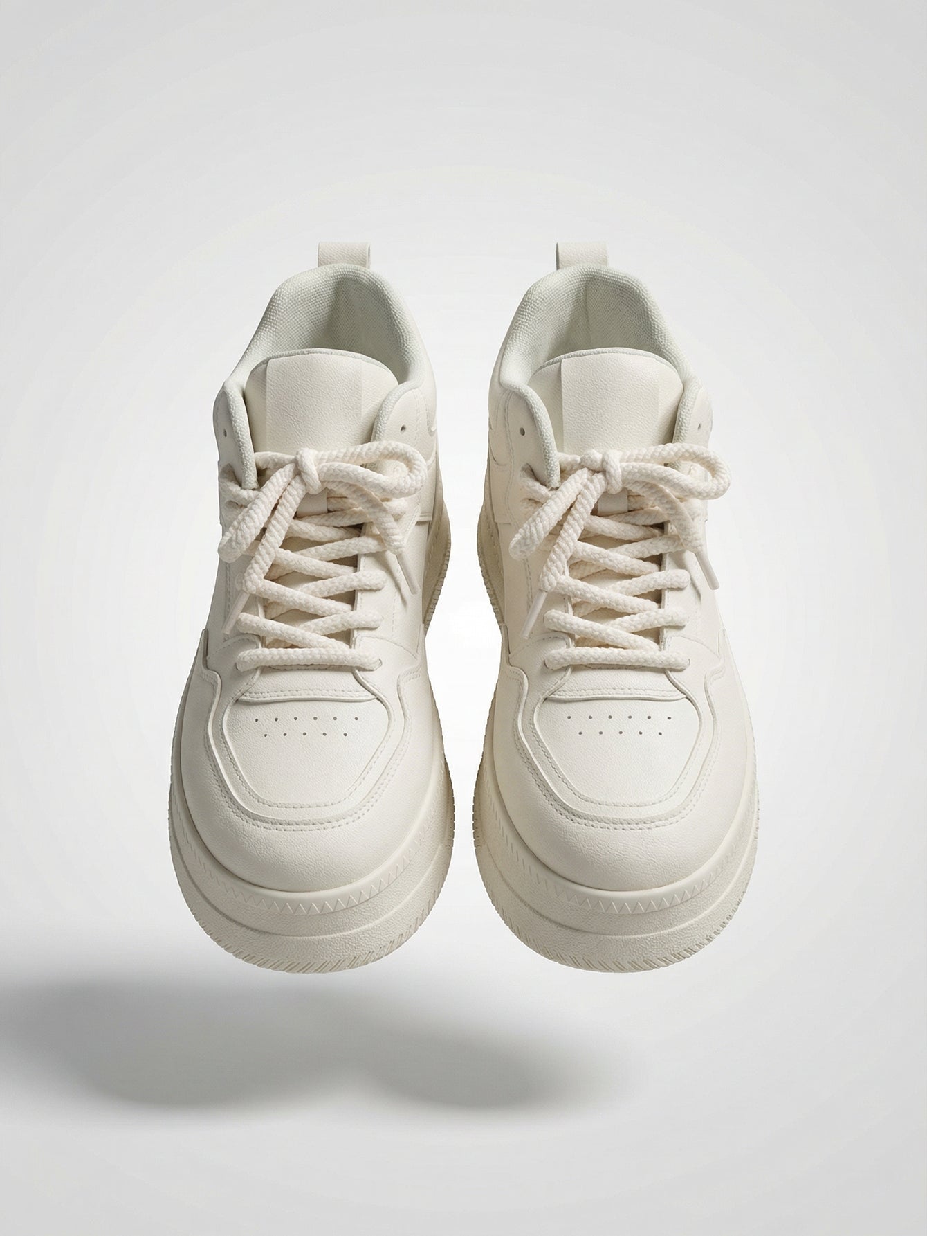 Chunky Platform High-Top Minimalist Casual Shoes[Note:Runs Small,Go One Size Up]