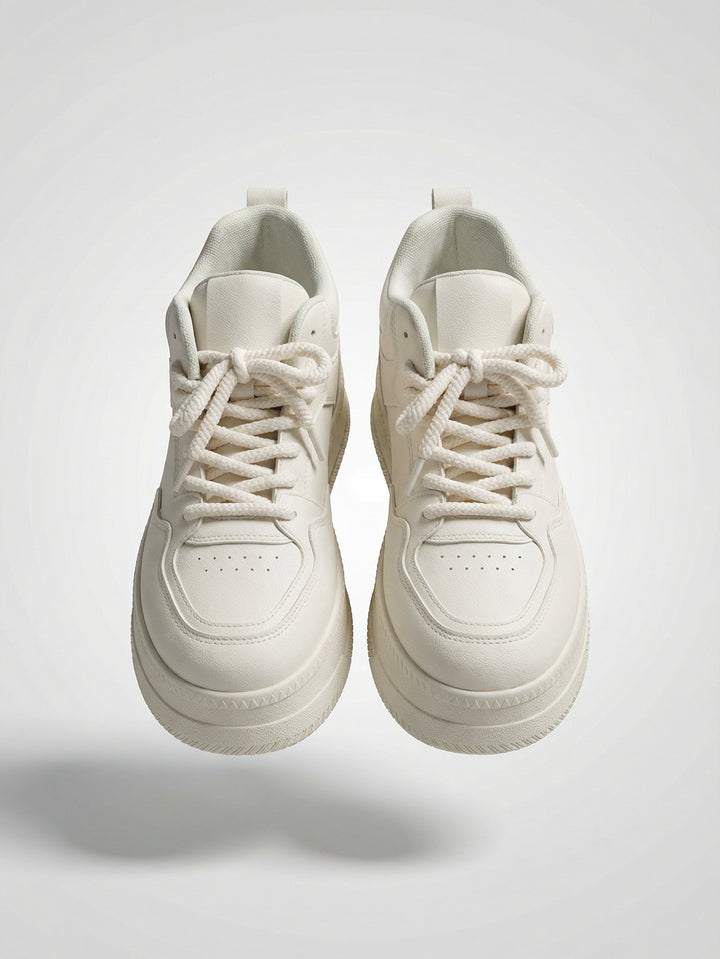 Chunky Platform High-Top Minimalist Casual Shoes[Note:Runs Small,Go One Size Up]