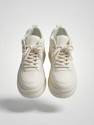 Chunky Platform High-Top Minimalist Casual Shoes[Note:Runs Small,Go One Size Up]