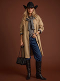 Oversized Classic Tan Trench Coat