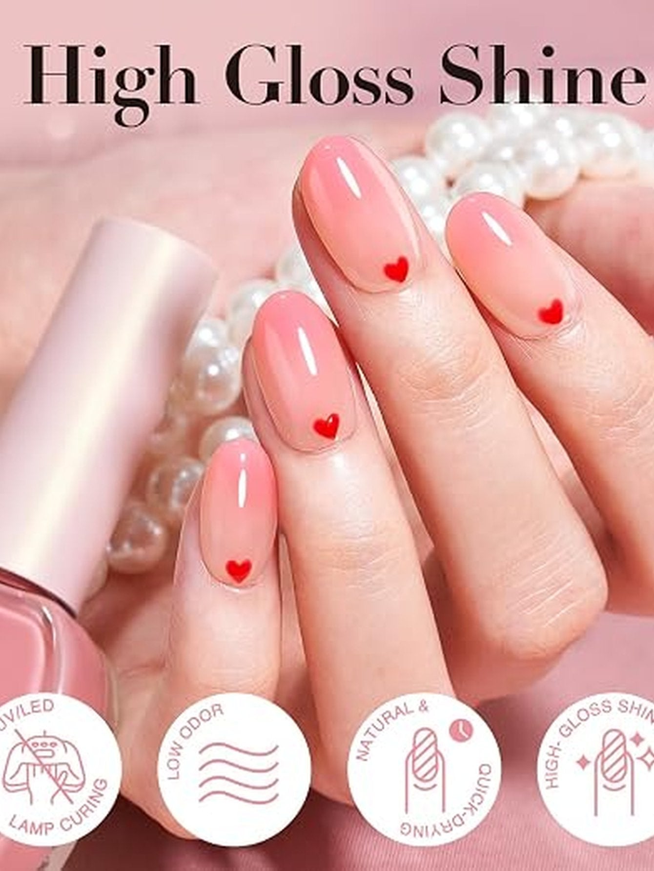 Sheer Pink Quick Dry Nail Polish