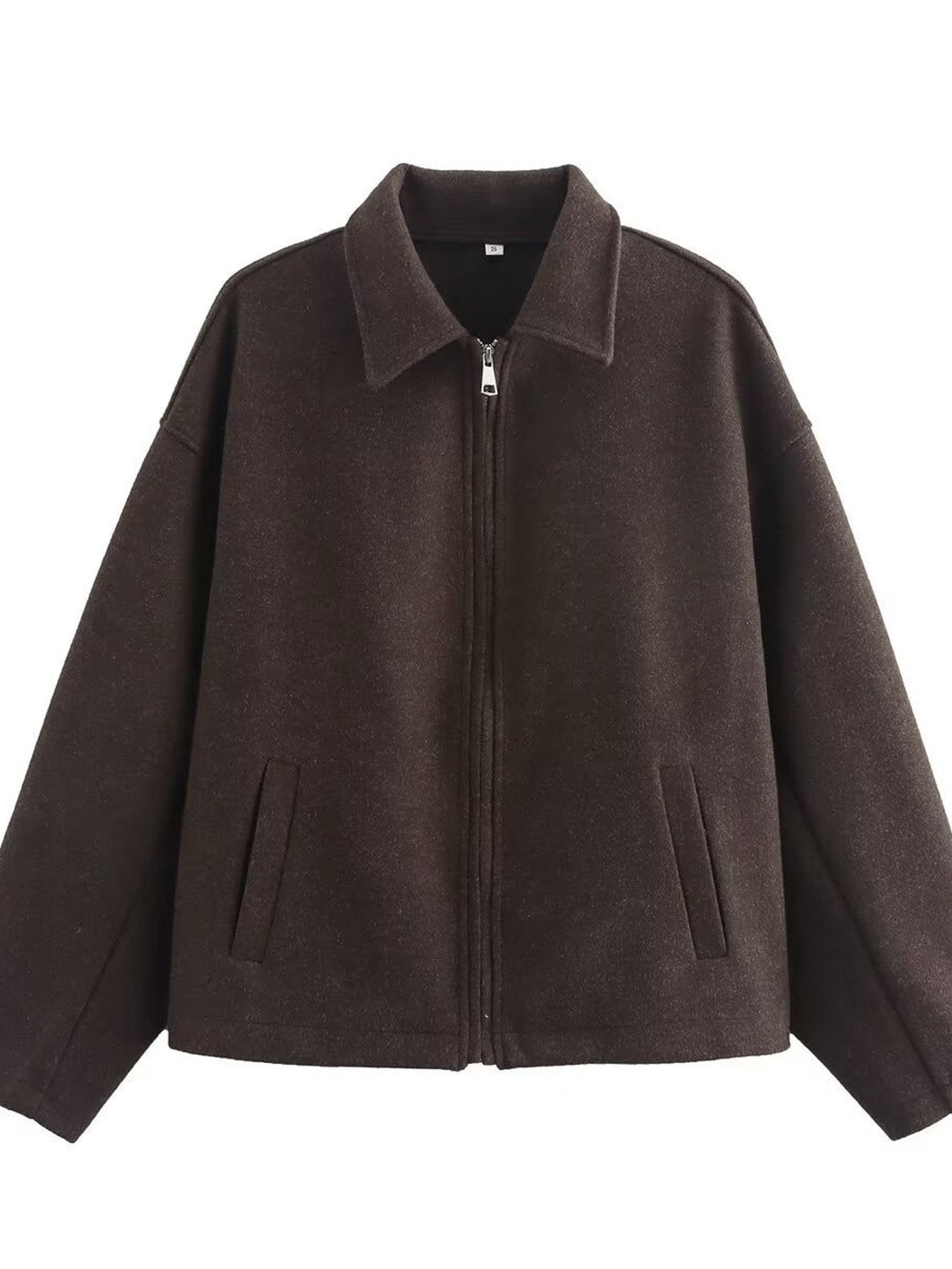 Cozy Oversized Fleece Zip Up Jacket