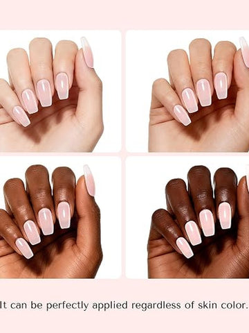 Sheer Nude Natural Finish Nail Polish