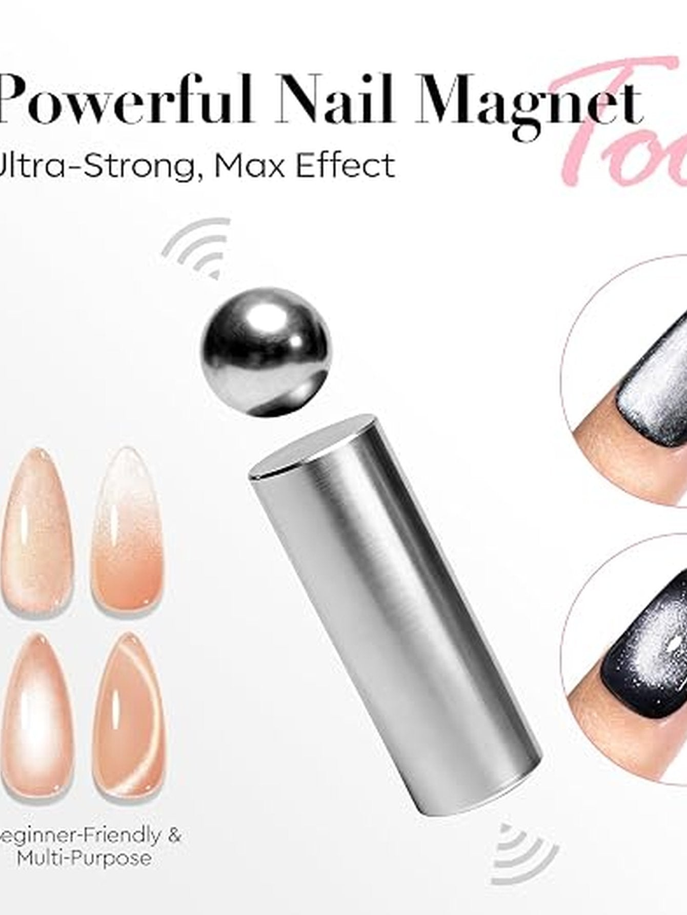 Professional Magnetic Cat Eye Nail Tools