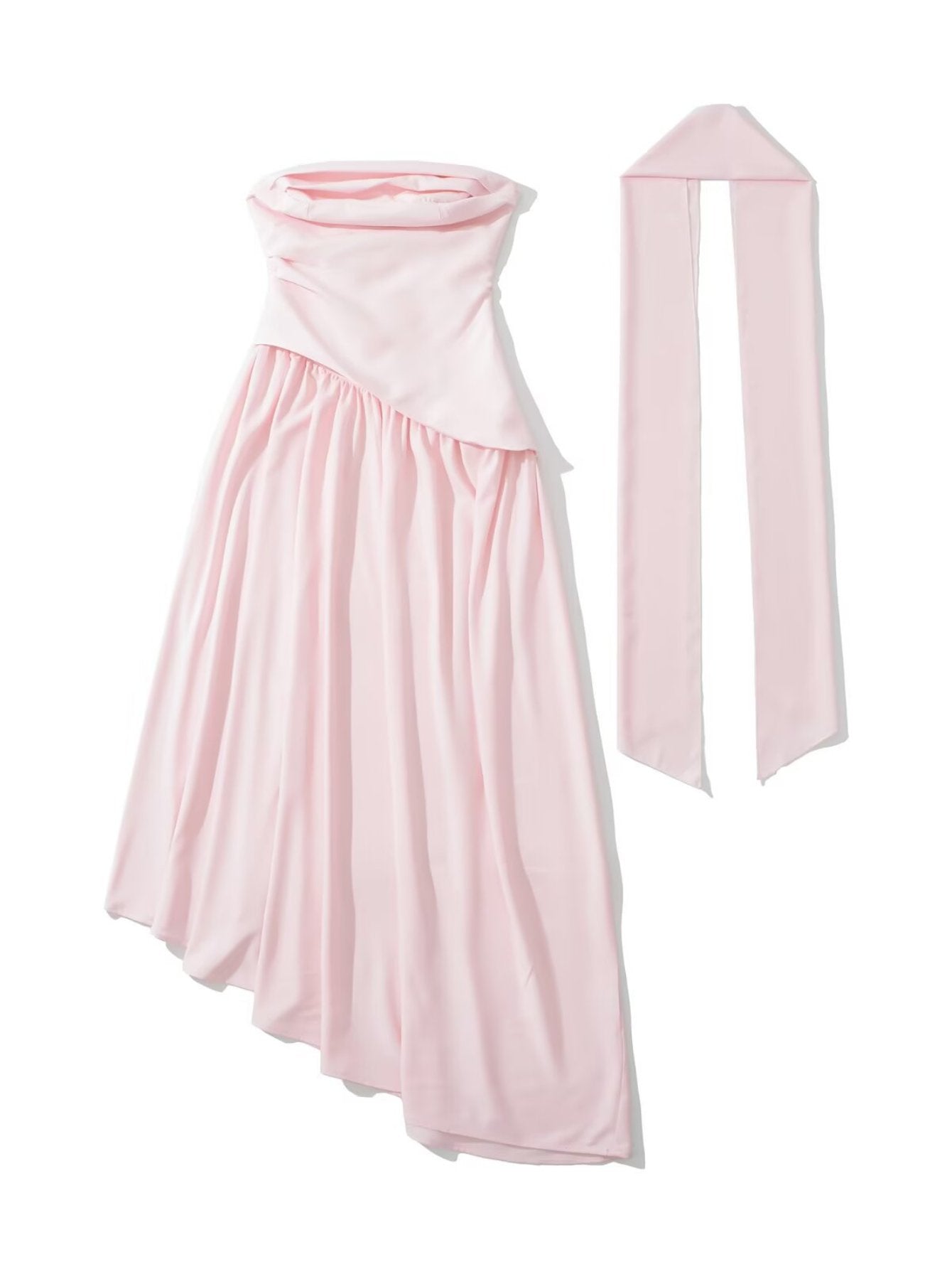 Elegant Draped Corset Maxi Dress