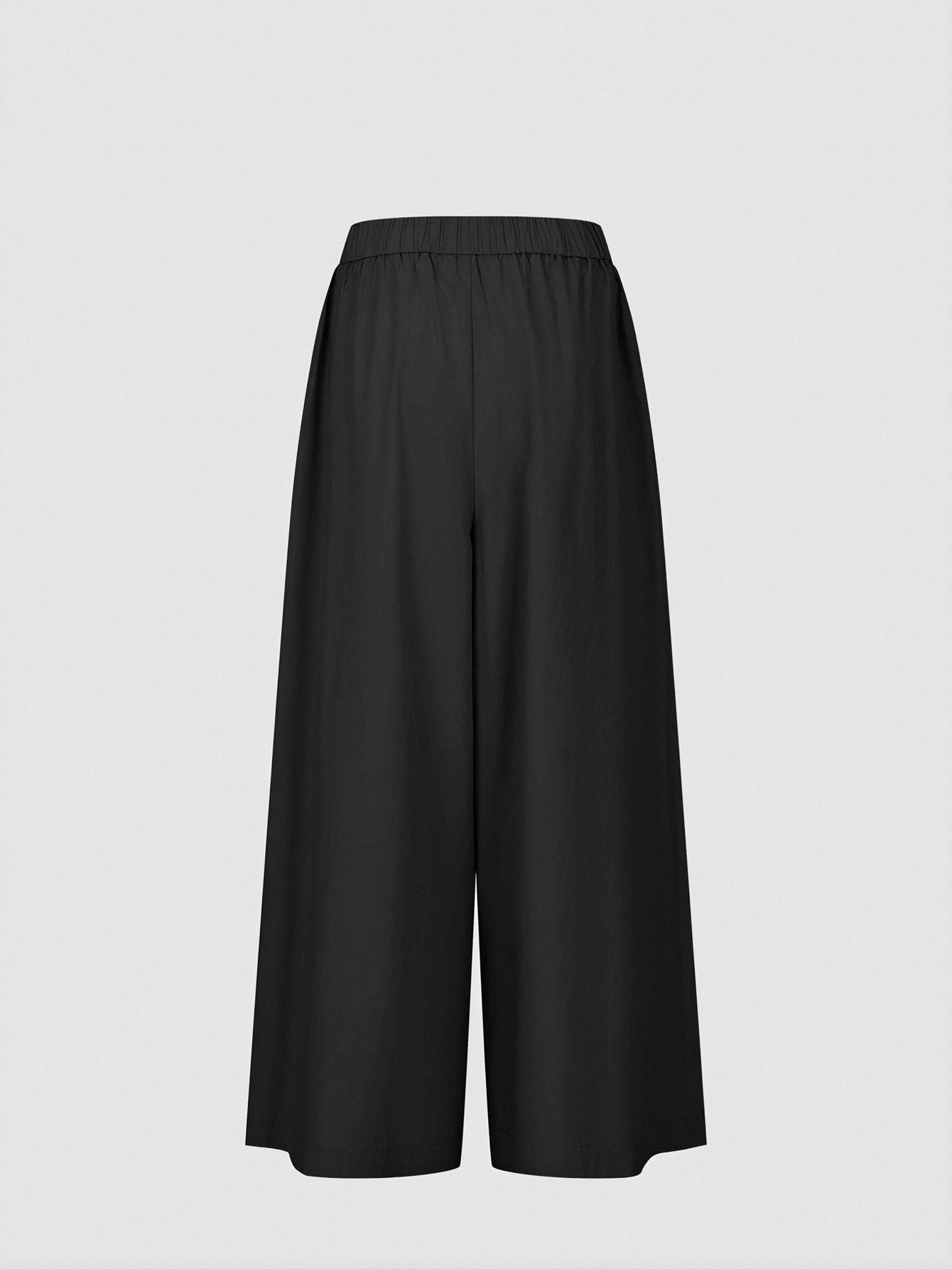 Pull On Pleated Wide Leg Pants