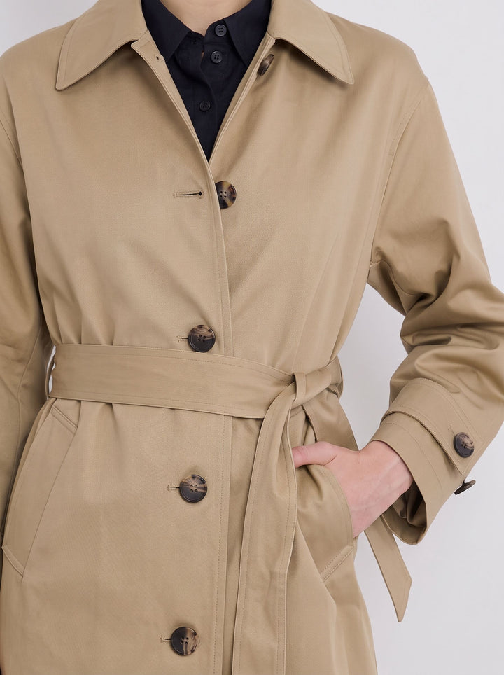 Classic Double Breasted Trench Coat
