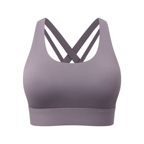 Sexy Crisscross Back Sports Bra