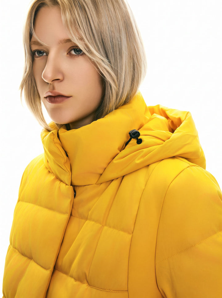 Cozy Hooded Long Puffer Coat
