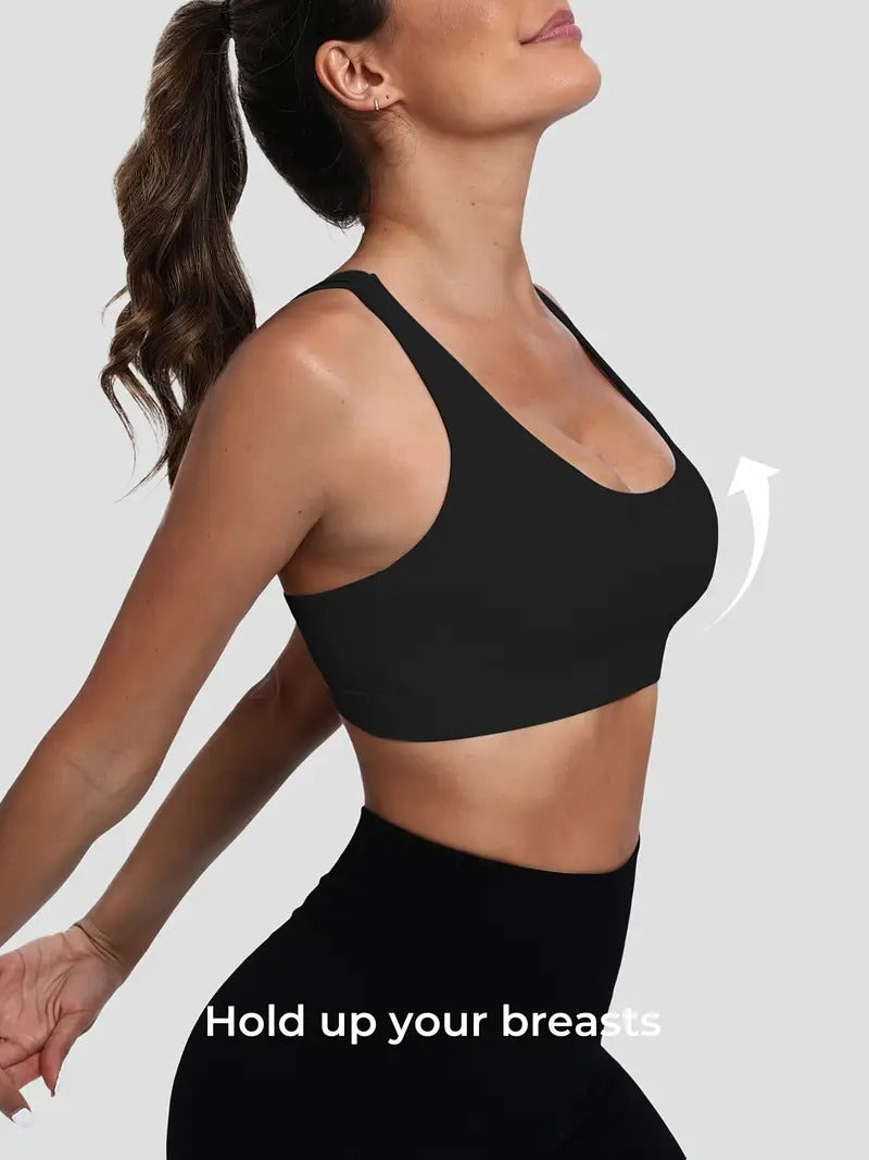 Strappy Back Supportive Yoga Tank