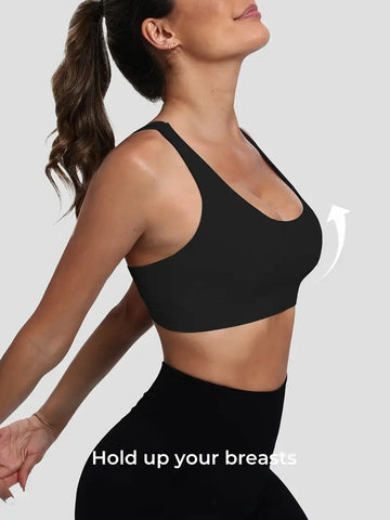 Strappy Back Supportive Yoga Tank