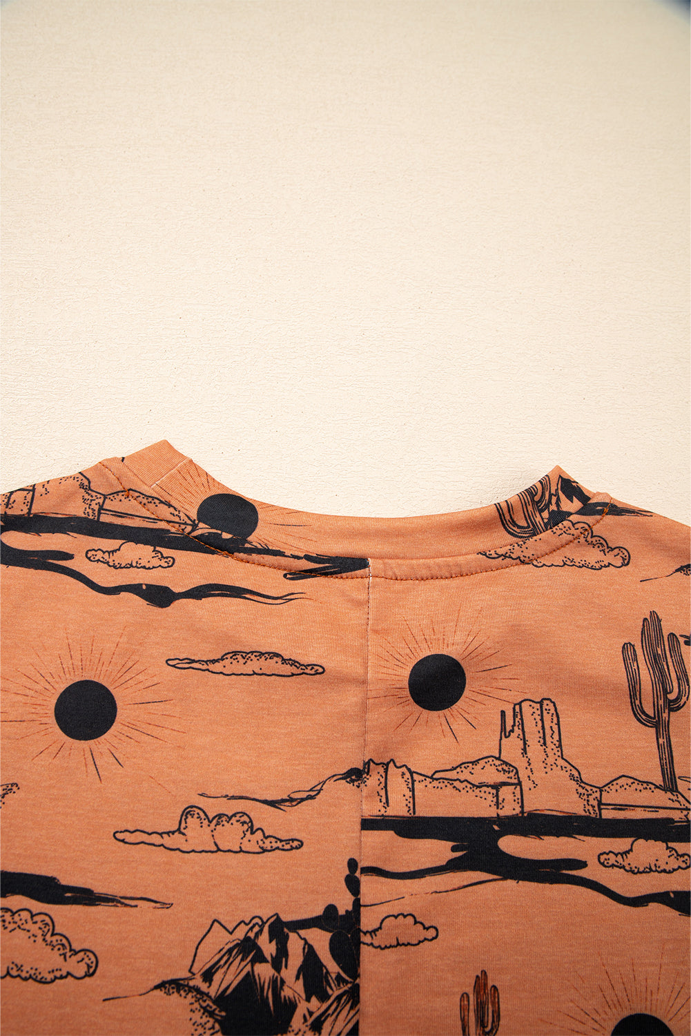 Desert Print Relaxed Fit T-Shirt