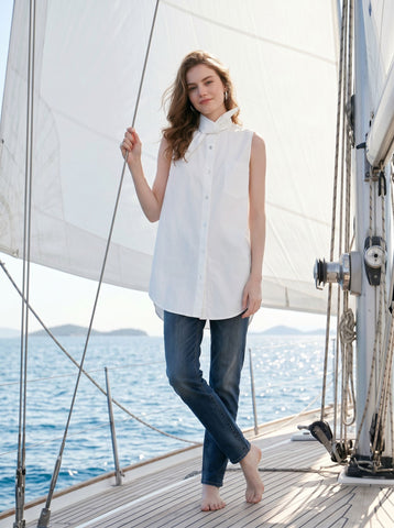 Loose Fit Bow Tie Blouse