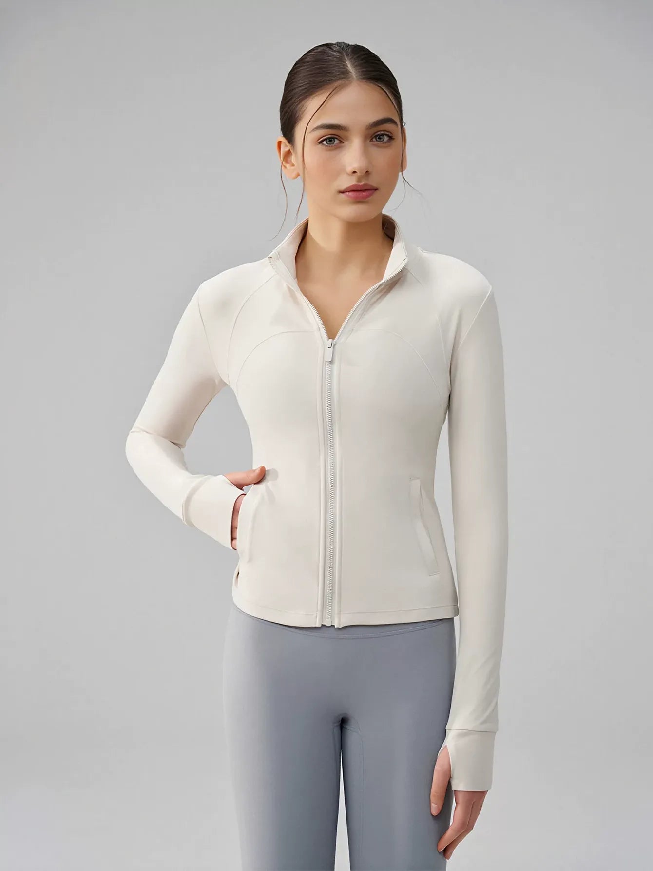 Thermal Slim Fit Yoga Jacket