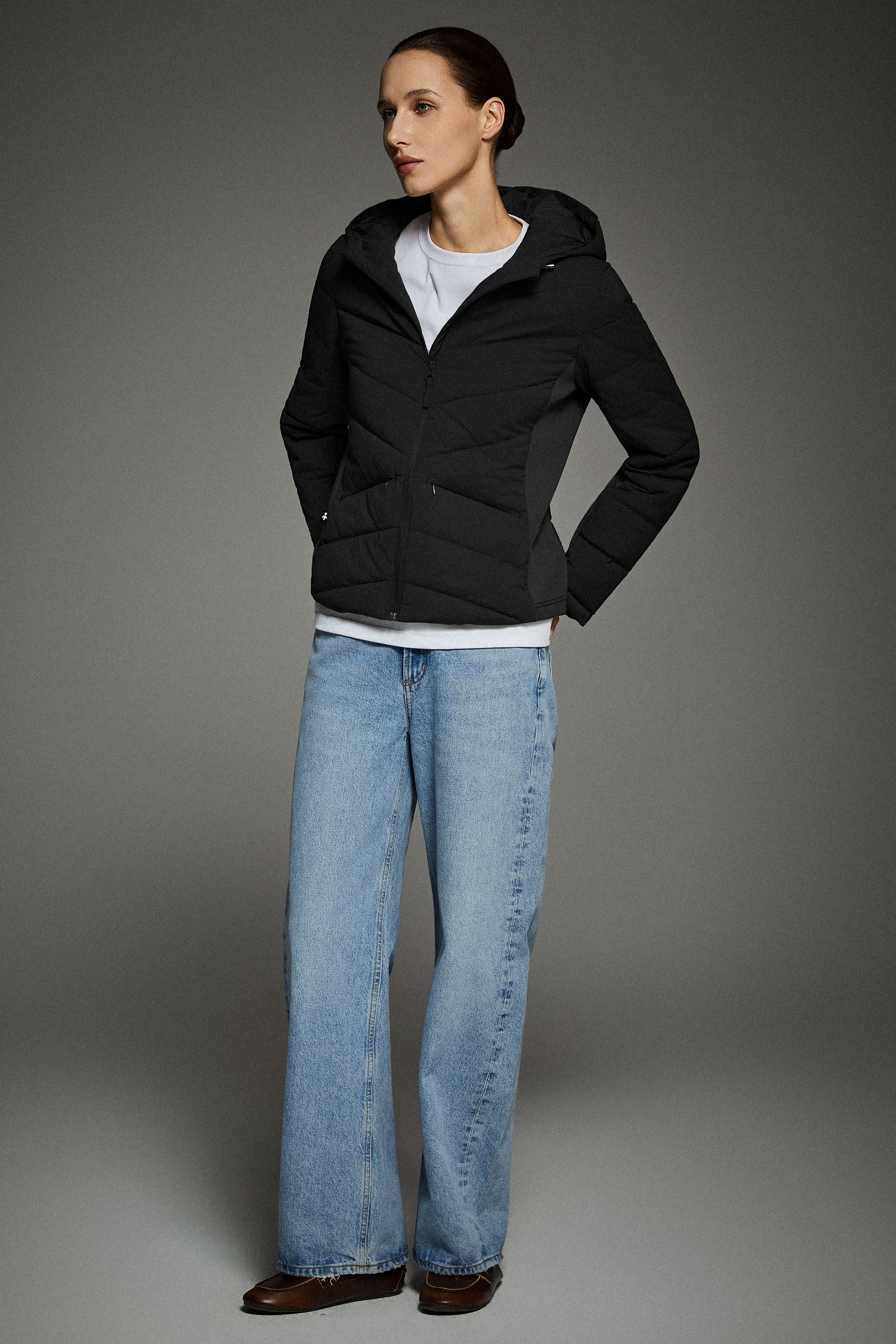 Lightweight Quilted Hooded Puffer Jacket