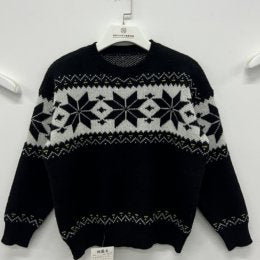 Cozy Fair Isle Pattern Pullover Sweater
