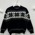 Cozy Fair Isle Pattern Pullover Sweater
