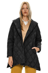Quilted Lightweight Hooded Puffer Jacket