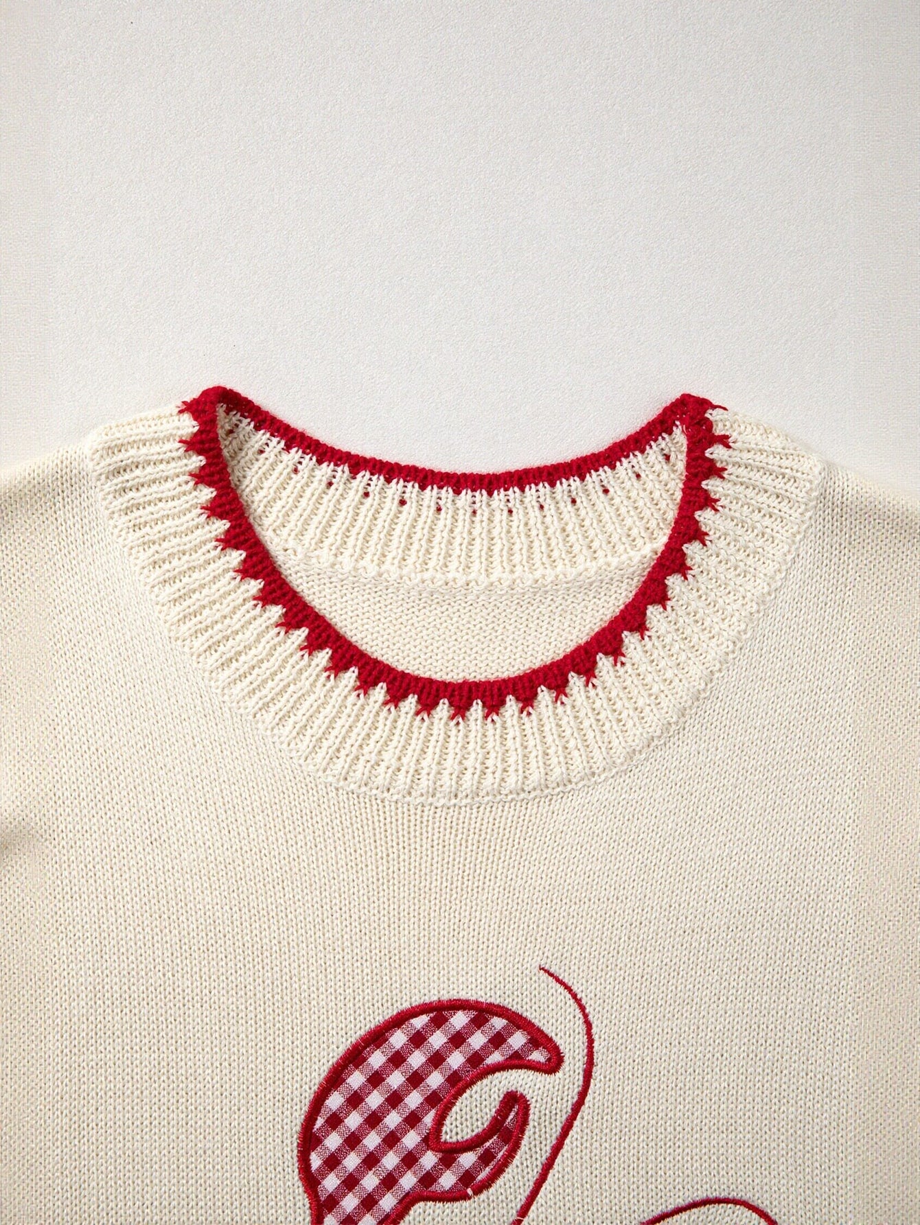 Cute Lobster Print Knit Sweater Vest