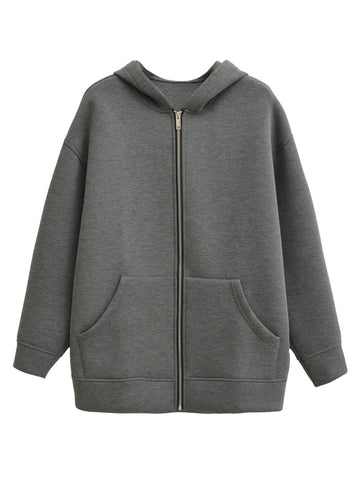 Oversized Cozy Full Zip Hoodie