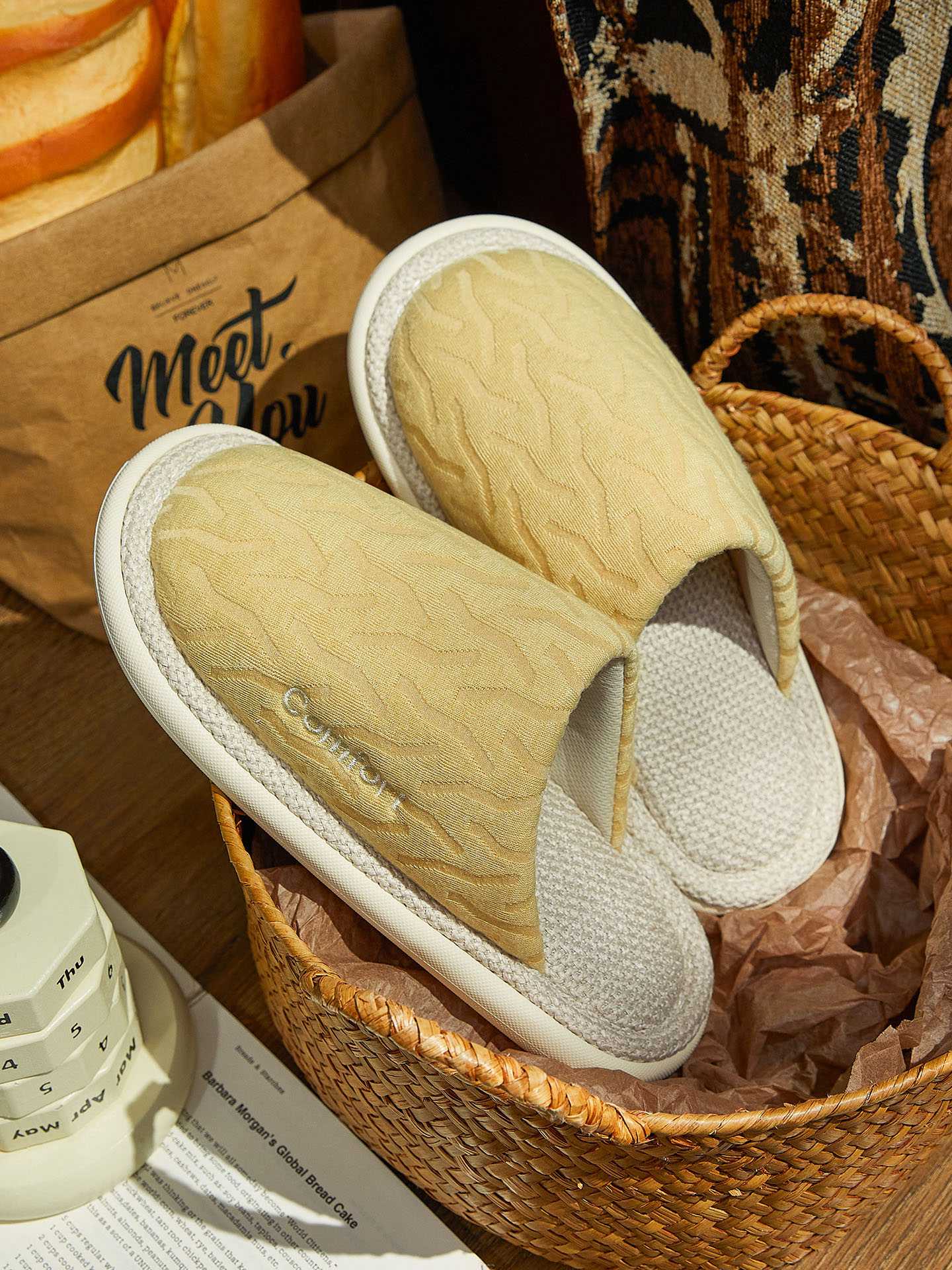 Cozy Soft Knit Indoor Slippers
