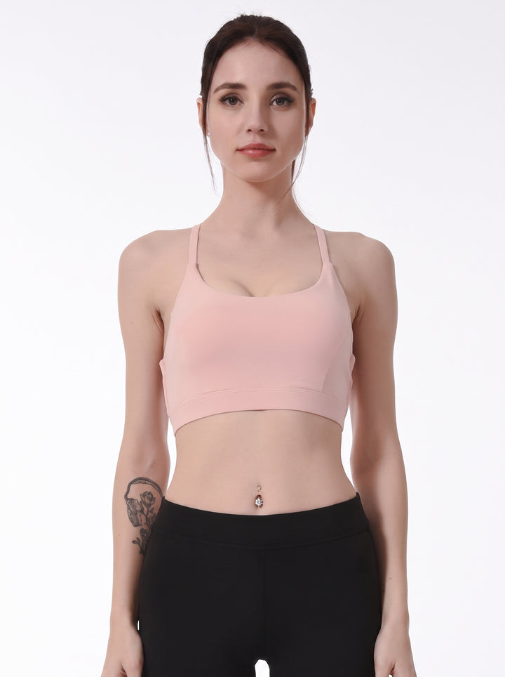 Buttery Soft Strappy Back Sports Bra