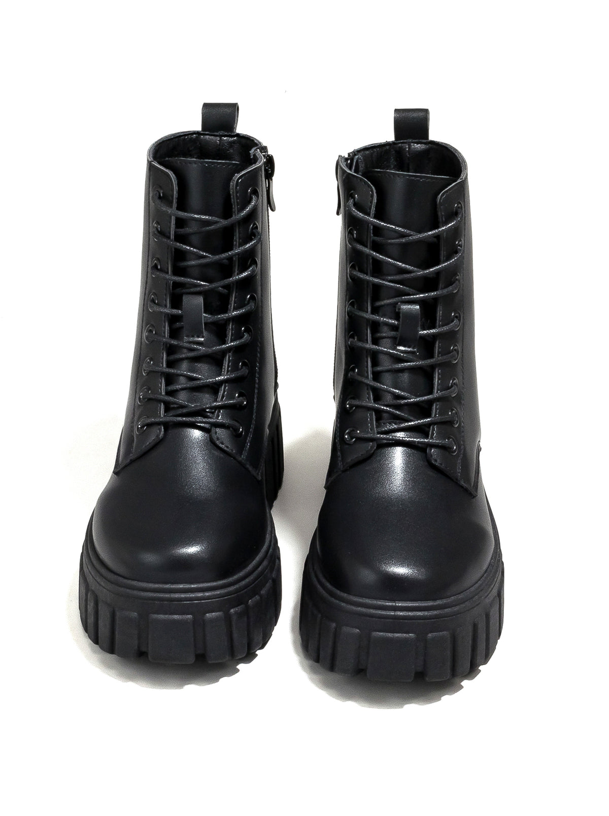 Chunky Platform Lace Up Boots