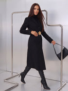 Elegant Slim Fit Long Coat