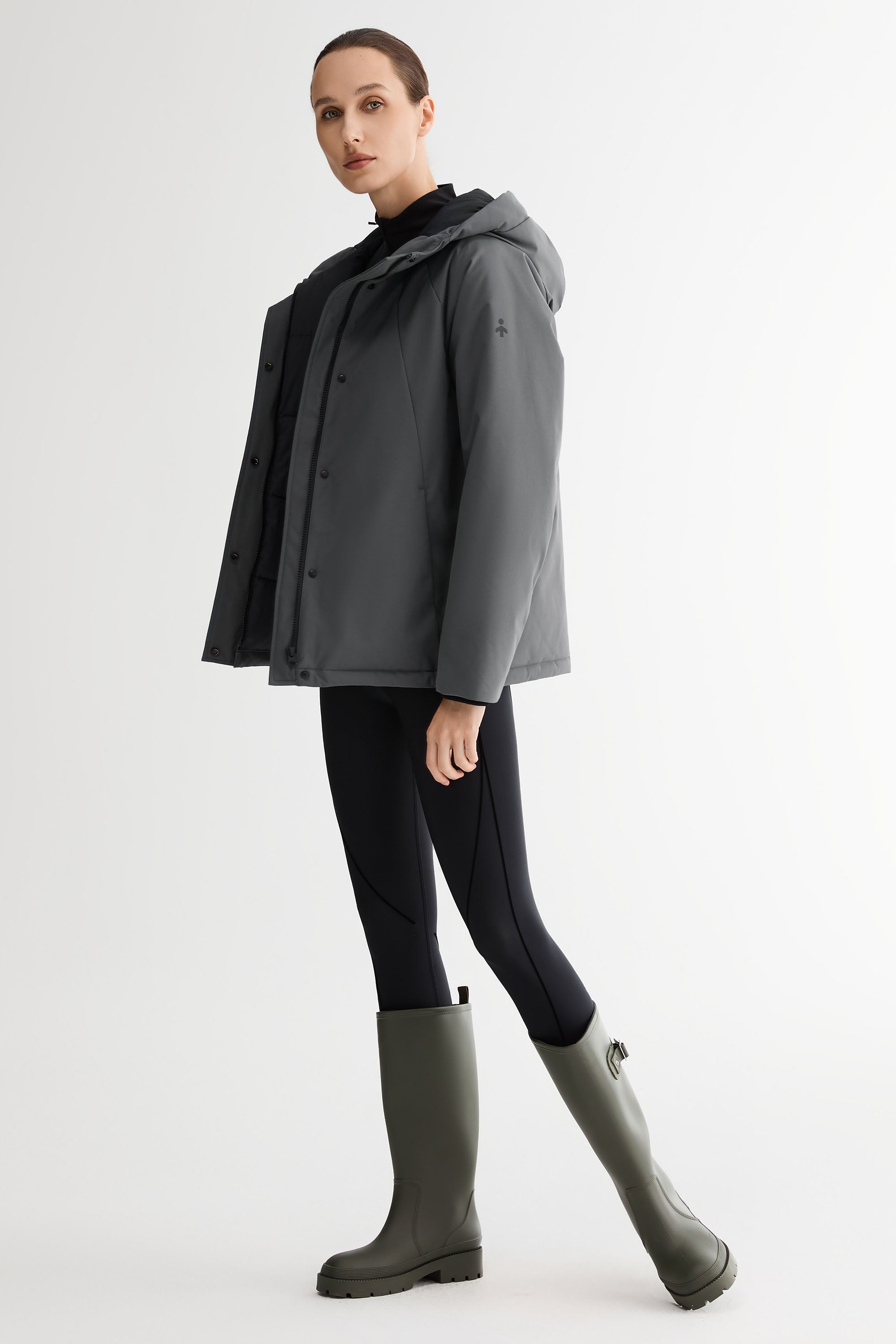 Waterproof Hooded Essential Puffer Jacket