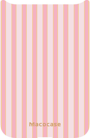 Pink and Gold Glitter Stripes Phone Case