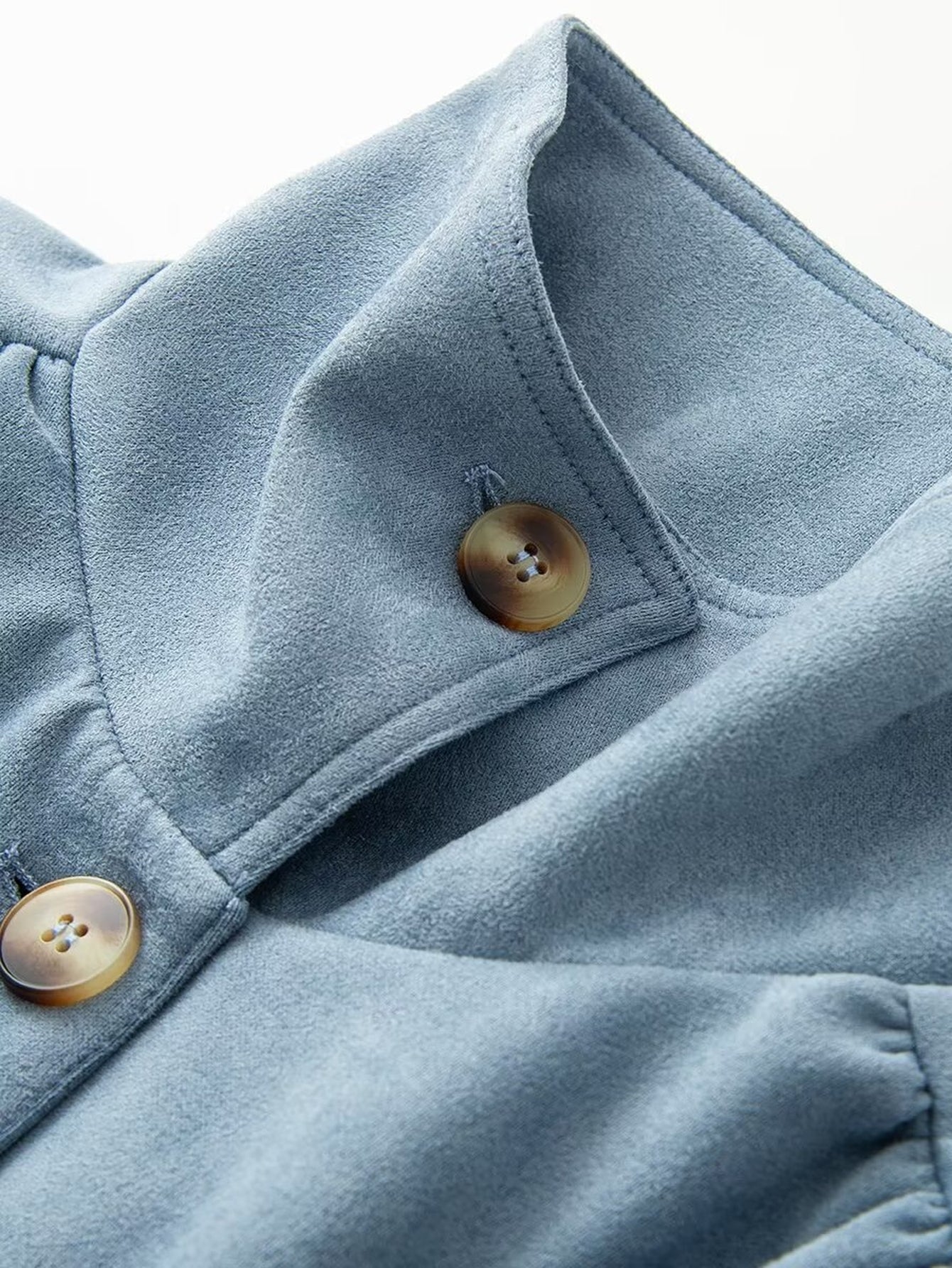 Puff Sleeve Drawstring Waist Trench Coat