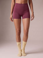 High Waisted Seamless Yoga Shorts