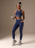 Seamless High Waisted Workout Legging Set