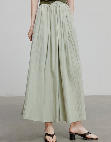 Wide Leg Drawstring Waist Bohemian Pants