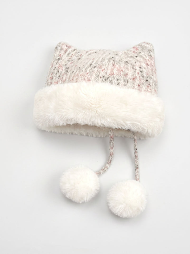 Cozy Faux Fur Cat Ear Hat
