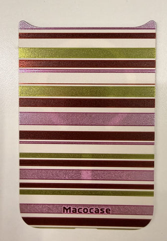 Multicolor Striped Pattern Phone Case