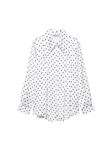 Vintage Polka Dot Wide Leg Pant Set