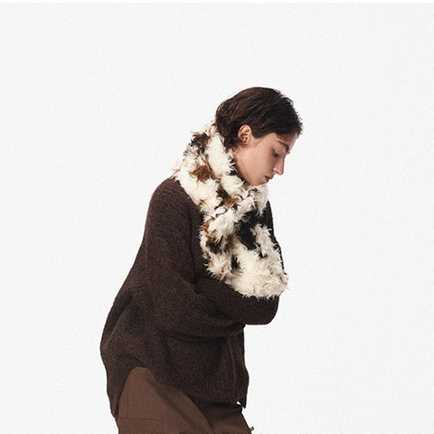 Cozy Plush Faux Fur Scarf
