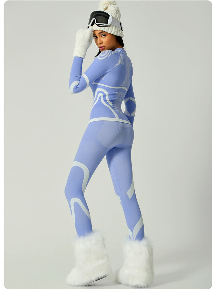 Long Sleeve Top Side-Stripe Training Set