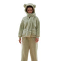 Cozy Fuzzy Bear Hooded Lounge Set