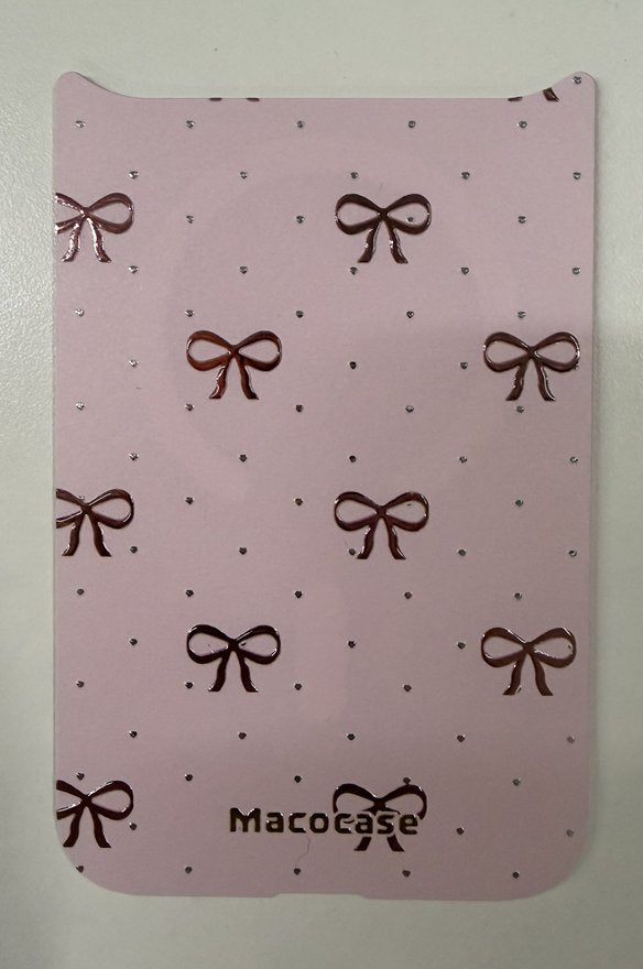 Pink Bow Pattern Phone Case