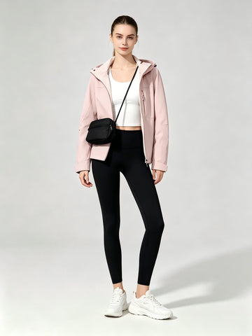 Waterproof Windproof Lightweight Women Rain Jacket