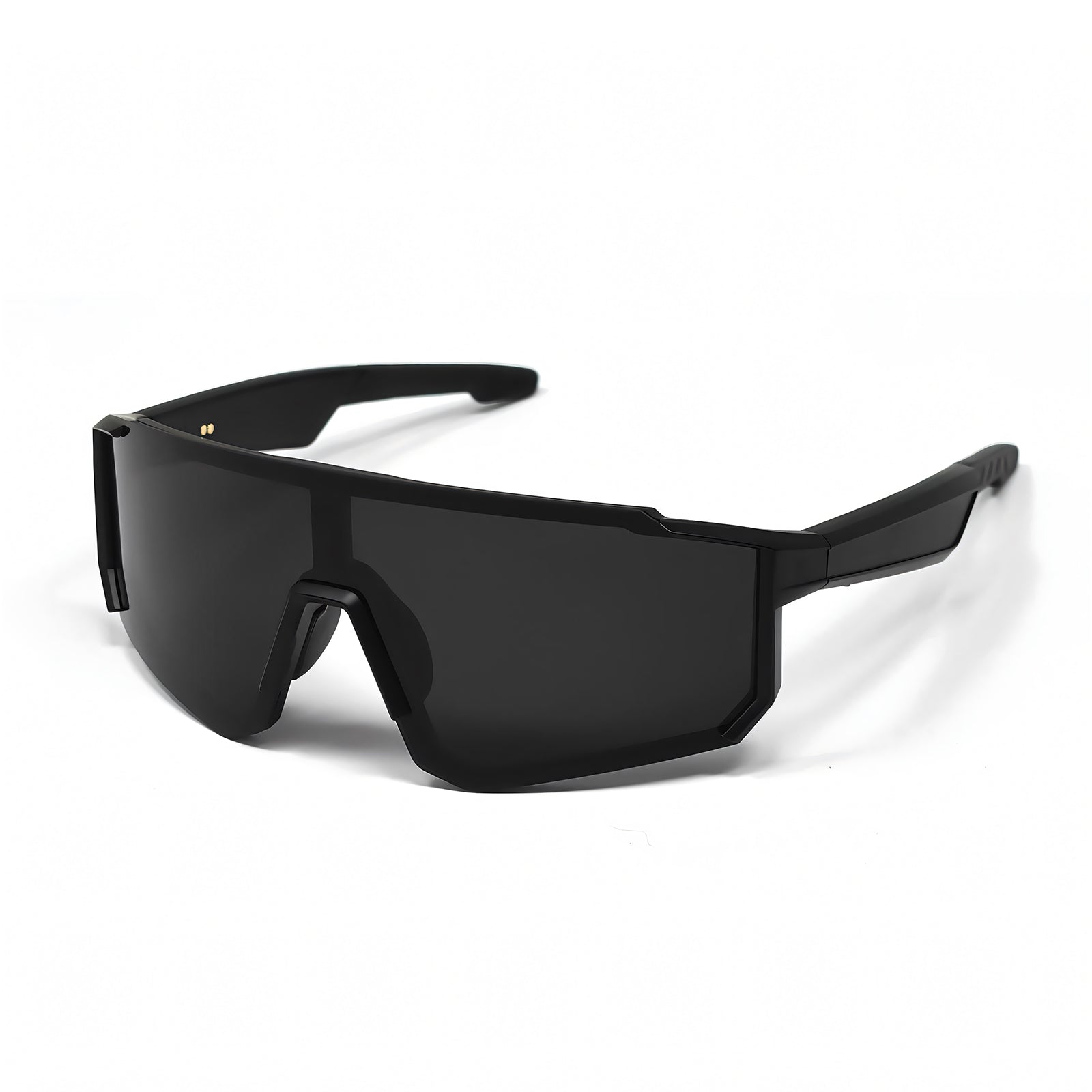 Oversized Wrap Sport Shield Sunglasses