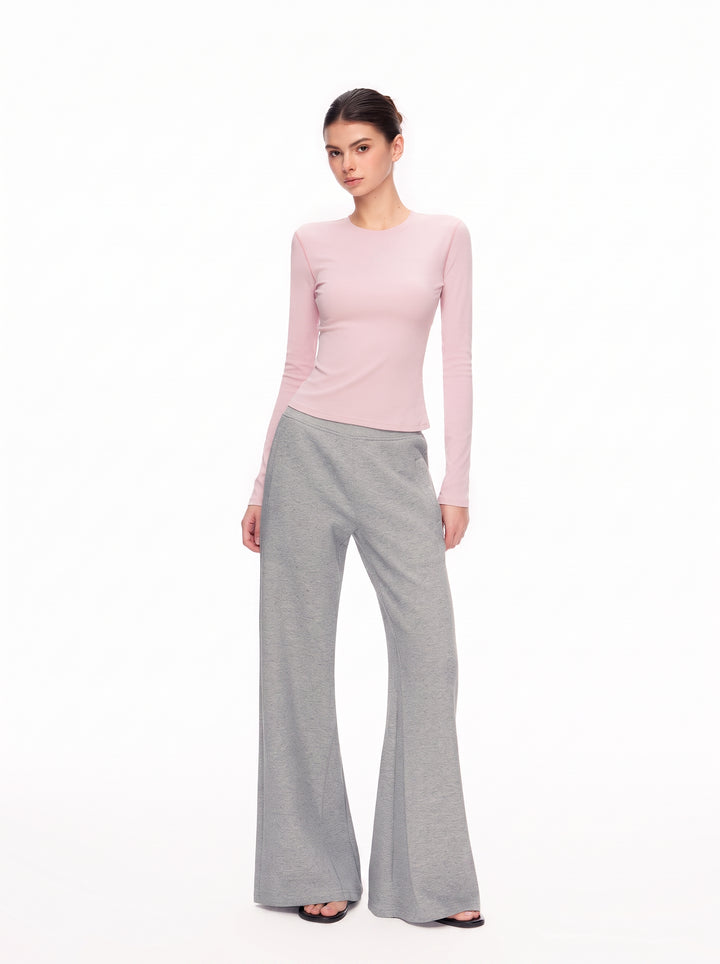 Comfy Low Rise Wide Leg Pants
